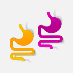 Obraz premium realistic design element: stomach, medical