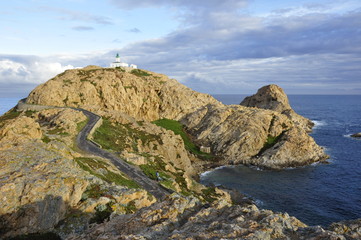 Fototapeta premium Ile rousse balagne corsica