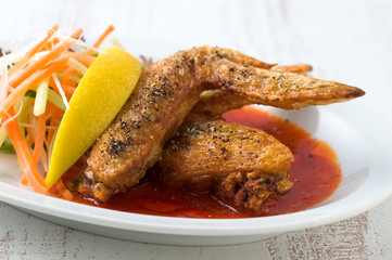 手羽先の唐揚げ　手羽先　唐揚げ