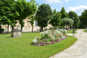 Massif jardin de la mairie