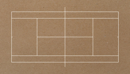 clay tennis court background paper