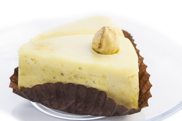 biscuits with cream and fruit filling