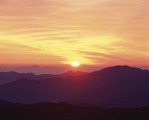 The image of beautiful scenery