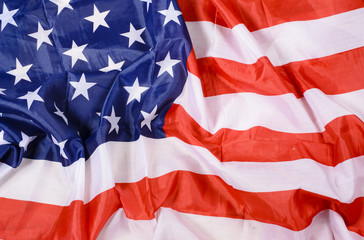 Obraz premium USA flag detail