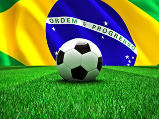 Brazil soccer ball © tiero