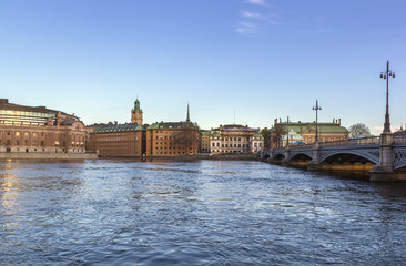 view of Gamla Stan, Stockholm