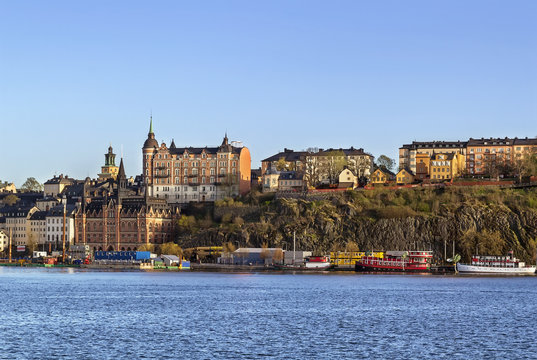 view of Sodermalm, Stockholm