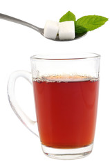 Thé avec sucre ou stévia