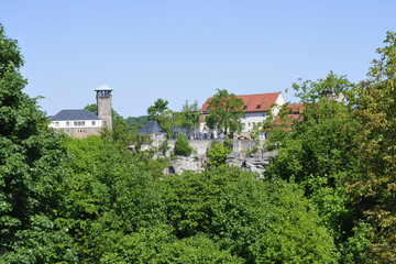 Fototapeta na wymiar Burg Hohnstein