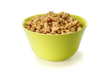 Oats cereal in a bowl