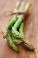 Bunch of fresh asparagus
