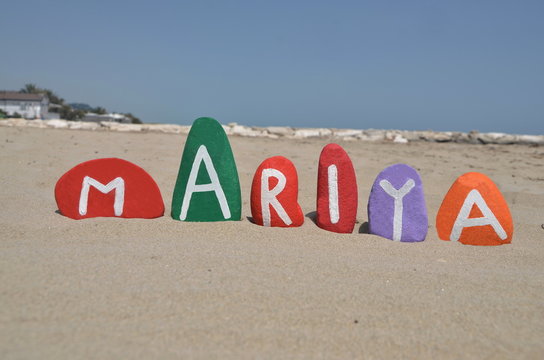 Mariya, russian female name origin meaning beloved