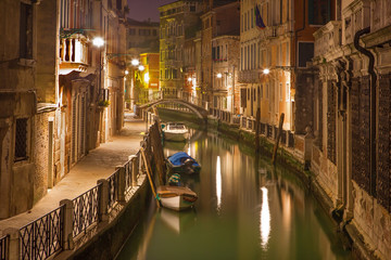 Fototapeta na wymiar Venice - Look to Rio Martin canal