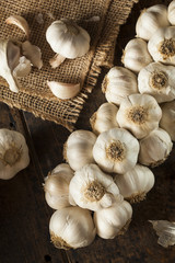 Organic Raw White Garlic