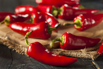 Organic Red Spicy Fresno Peppers