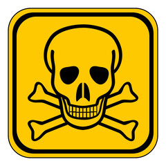 Deadly danger sign