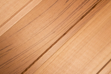 Cedar. mahogany parquet