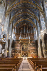 Obraz premium Cathédrale Sainte Cécile d'Albi