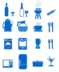 Cuisine en 16 icônes