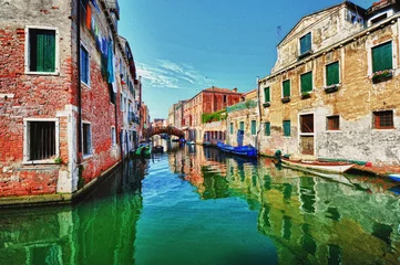 Tableaux sur verre Canal Venise
