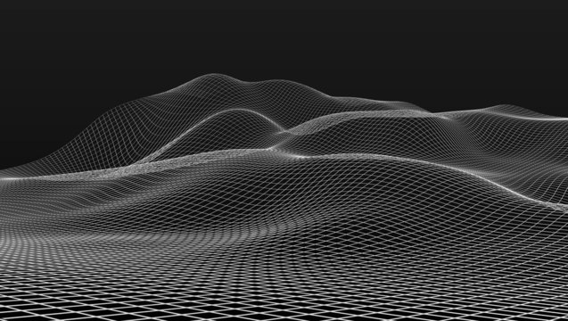 mesh wire scenery