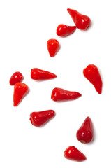 Piri-piri hot peppers