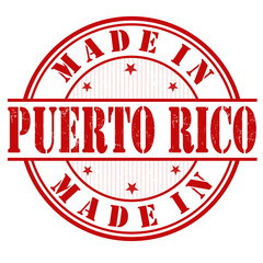 Made in Puerto Rico stamp