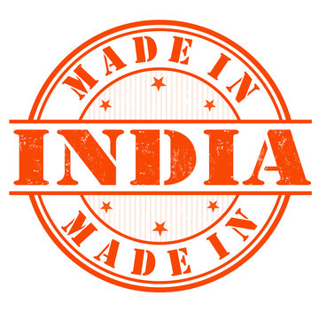 Made In India Stamp