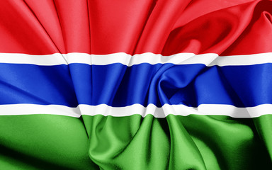Flagge von Gambia