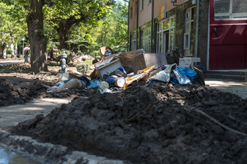 Flood In 2014 Maglaj - Bosnia And Herzegovina