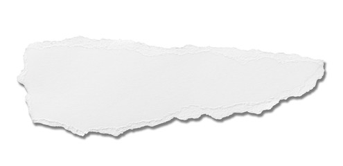 white paper ripped message background