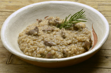 Risotto ai fegatini