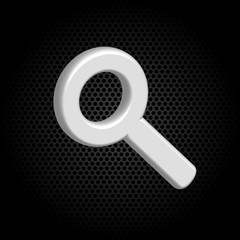 Vector search icon background.