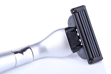 Shaving razor isolated on white