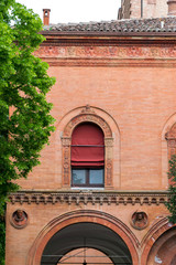 Naklejka premium The monumental graveyard of Ferrara city