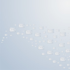 Vector mail web icon