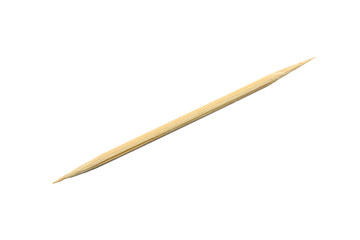 bamboo toothpick of isolated.