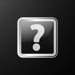 Question mark web icon background