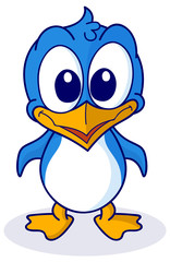 Cute cartoon penguin
