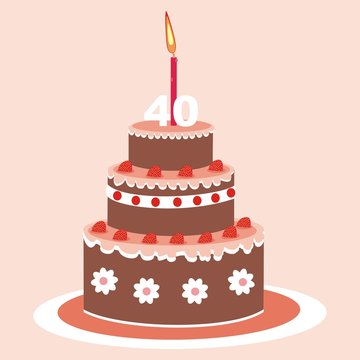 cake - 40 years