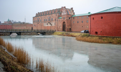 Historical Scandinavian fortress in Malmo, Sweden, Europe