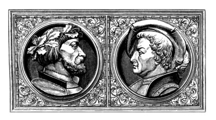 2 German Aristocrats - 16th century © Erica Guilane-Nachez