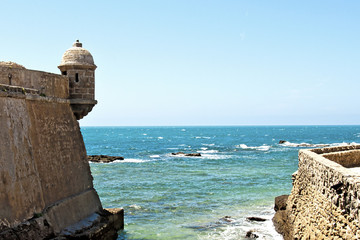 road to the fortress of San Sebastian, Cadiz © pavasaris