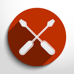 Vector repair web icon