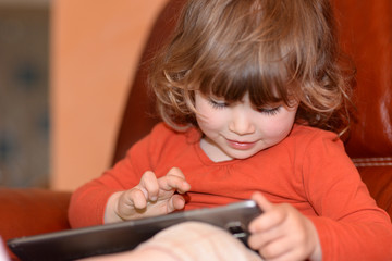 tablette pour un enfant