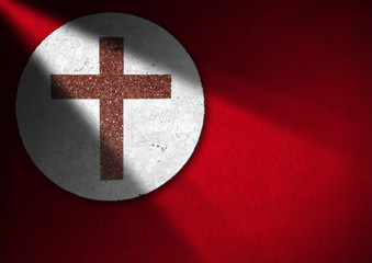 Religious Background - Marble Cross