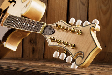 mandolin peghead
