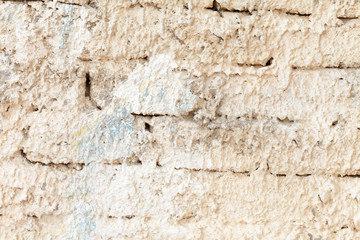 white brick wall