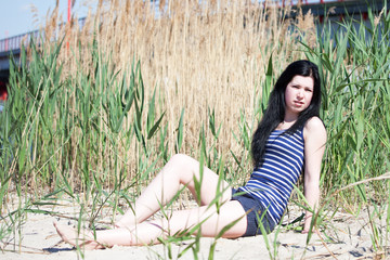 kleiner Strand