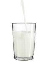 Milch im Glas
